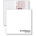 Econo White Vinyl Portfolio Travel Agent & Passport holder, Size (4.75" x 9.25") printed